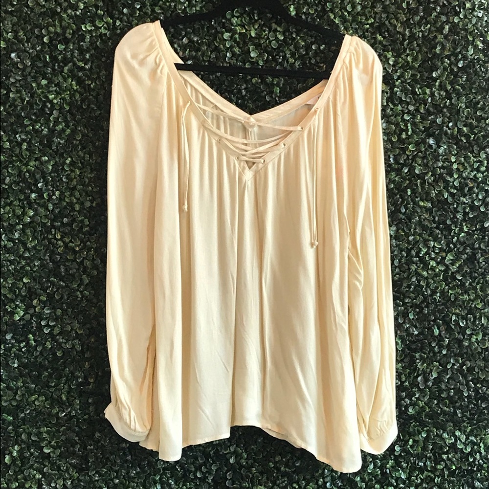 Boothe Top Beige